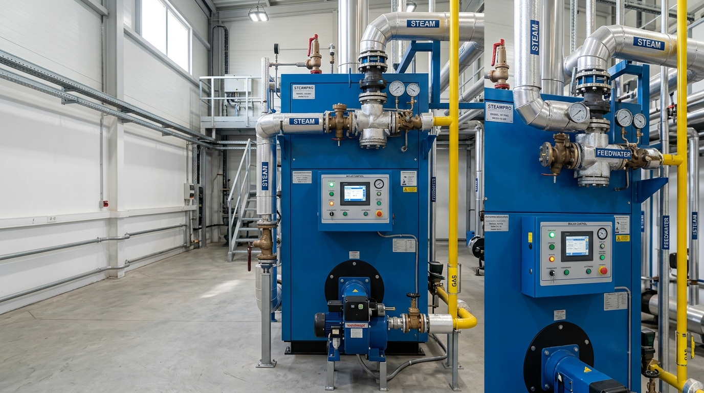 Industrial Boiler Plants & Steam Systems